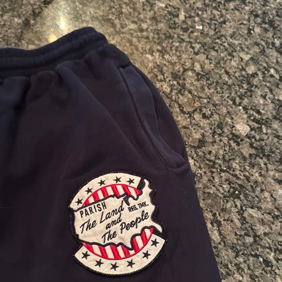 Parish nation Black Joggers with White Stripes EUC 4XL - Picture 7 of 13